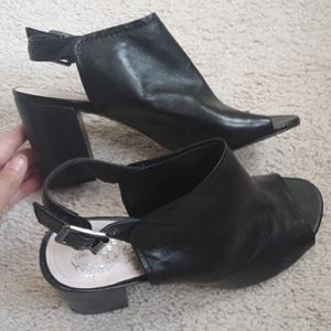 Black Vince camuto booties